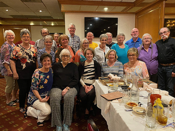 Council Bluff, Pizza King meeting on May 1, 2021.