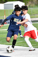 NORTH JV Boy's Soccer at HEELAN