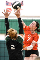 EAST Volleyball at WEST