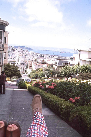 San Francisco, Lombard Street, 1974
