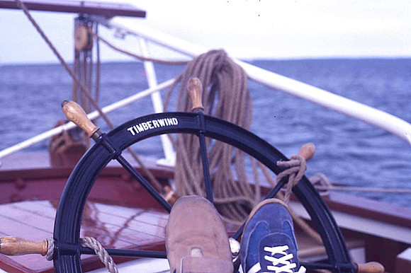 Maine sailing on the TIMBERWIND