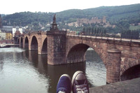 The Old Bridge in Heidelberg, Germany