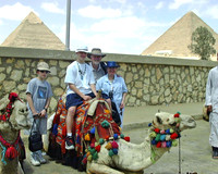Egyptfamily and camels