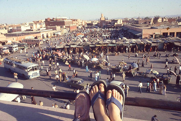 Maracesch, Morroco, First trip there.