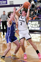 SF CHRISTIAN Boy's Basketball at DAKOTA VALLEY