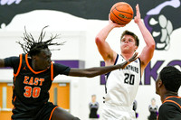 EAST Varsity Boy's Basketball at DAKOTA VALLEY