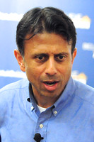 Bobby Jindal and Steve King at Sioux City Museum, 2015 (FREE images from this event contact me)